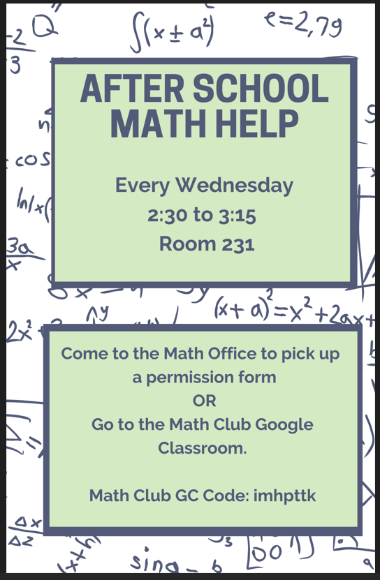 Math Help graphic